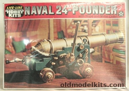 Life-Like 1/24 Naval 24 Pounder Cannon - (ex Palmer), 09690 plastic model kit